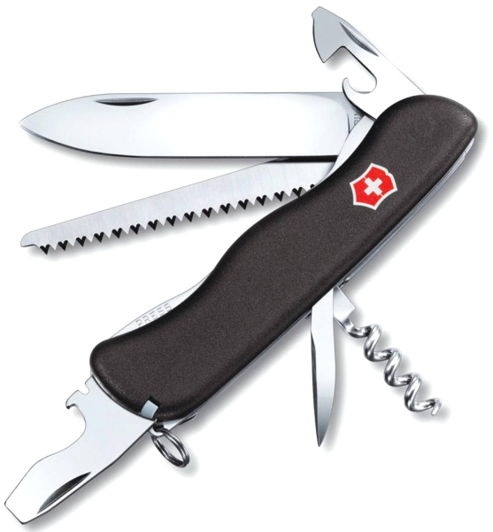 Нож Victorinox Forester, 111мм, 12 функций (красный)